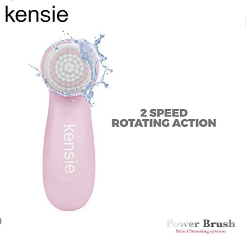 🌿 Kensie Power Brush Skin Cleaning System in shade Coral - Picture 6 of 6